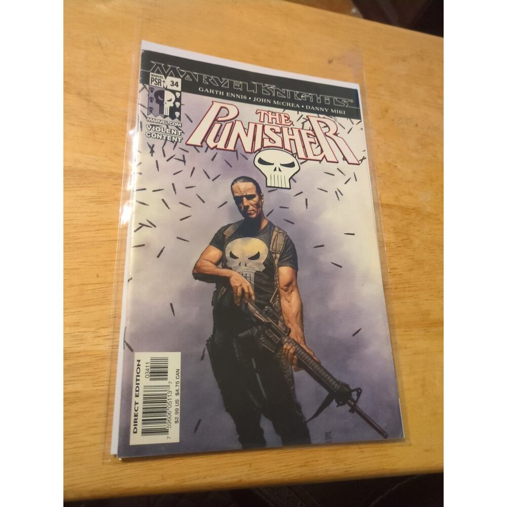 The Punisher #34 Marvel Knights Garth Ennis (2003 Marvel Comics)